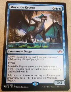 Murktide Regent - #052 Regular - The List - Mtg - Image 1