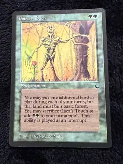 MTG NM+ Gaea's Touch The Dark DRK Magic Magic: The Gathering - Image 1