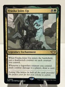 Vraska Joins Up 236 R Outlaws of Thunder Junction NM MTG - Image 1