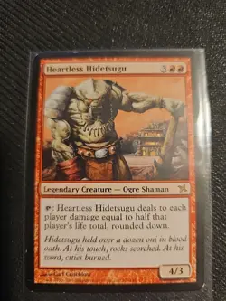 Heartless Hidetsugu #107 Betrayers of Kamigawa Magic: The Gathering - Image 1