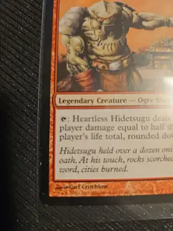 Heartless Hidetsugu #107 Betrayers of Kamigawa Magic: The Gathering - Image 2