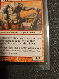 Heartless Hidetsugu #107 Betrayers of Kamigawa Magic: The Gathering - Image 5