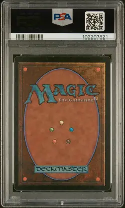 MTG - Abomination - ALTERNATE 4th Edition Magic - Graded PSA 8 - Image 2