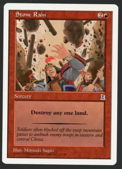 ***English Stone Rain*** MTG Portal 3 Kingdoms Kid Icarus - Image 1