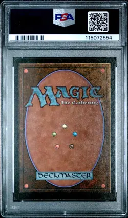 MTG - Radjan Spirit - ALTERNATE 4th Edition Magic - Graded PSA 8 - Image 2