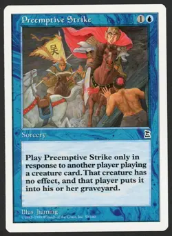 ***English Preemptive Strike*** MTG Portal 3 Kingdoms Kid Icarus - Image 1