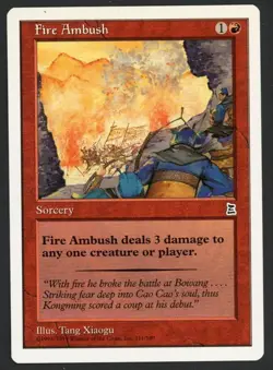 ***English Fire Ambush*** MTG Portal 3 Kingdoms Kid Icarus - Image 1