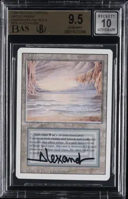 1994 MTG REVISED ED AP UNDERGROUND SEA BGS 9.5 - Image 1