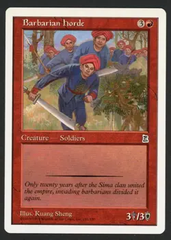 ***English Barbarian Horde*** MTG Portal 3 Kingdoms Kid Icarus - Image 1