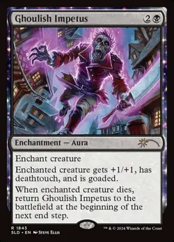 1 x Ghoulish Impetus - Secret Lair - NM-Mint - MTG - Image 1