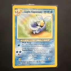 Light Vaporeon 52/105 Pokemon Neo Destiny - Image 1