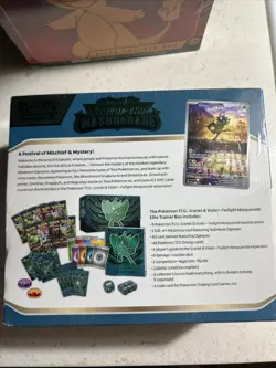 Pokemon TCG Scarlet And Violet, Twilight Masquerade, ETB, Elite Trainer Box - Image 2