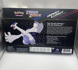 Pokemon Crown Zenith Unown V & Lugia V Special Collection Box - Image 2