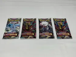 Pokemon TCG Sword & Shield Lost Origin Lot of 4 Booster Packs Factory Sealed New - Image 1