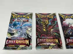 Pokemon TCG Sword & Shield Lost Origin Lot of 4 Booster Packs Factory Sealed New - Image 3