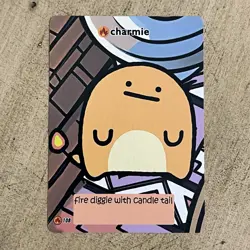 Charmie Pokiebubies V2 1st Edition Fan Art 108 Chef Ken Lee Pokemon Charmander - Image 1
