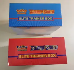Pokemon Sword and Shield ETB Elite Trainer Box - Set Of 2 - New Factory Sealed - Image 5