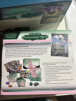 Pokemon TCG Scarlet & Violet Paradox Rift Elite Trainer Box ETB Factory Sealed - Image 2