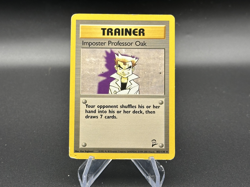 Imposter Professor Oak - 102/130 Base Set 2 - Pokemon TCG - 2000 - Image 1