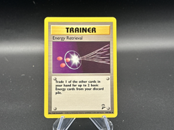 Energy Retrieval - 110/130 Base Set 2 - Pokemon TCG - 2000 - Image 1