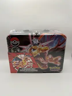 Pokemon TCG - Charizard Collectors Chest Lunchbox Tin BRAND NEW / SEALED - Image 1