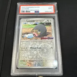 2023 Pokemon SVI EN Lechonk PSA 9 (Mint) - Best Buy Exclusive Reverse Holo - Image 1