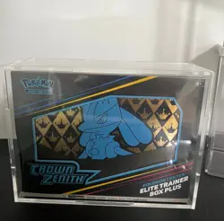 Pokemon TCG Pokemon Center Exclusive Crown Zenith Elite Trainer Box ETB New - Image 1