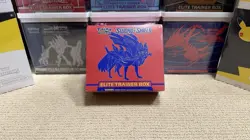SEALED! Pokemon Sword and Shield Base Set ETB Elite Trainer Box Zacian 820650104459 - Image 1