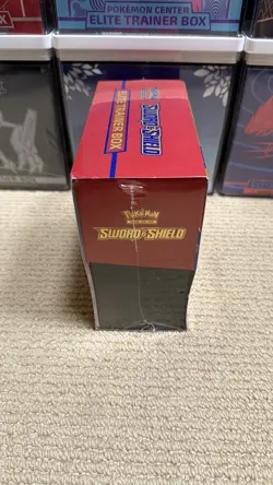 SEALED! Pokemon Sword and Shield Base Set ETB Elite Trainer Box Zacian 820650104459 - Image 3