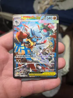 Mega Lucario EX 179/132 Special Illustration Rare Mega Evolutions Pokemon TCG NM - Image 2