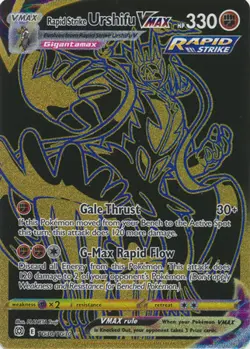 RAPID STRIKE URSHIFU VMAX TG30/TG30 BRILLIANT STARS POKEMON (TRAINER, NM) - Image 1