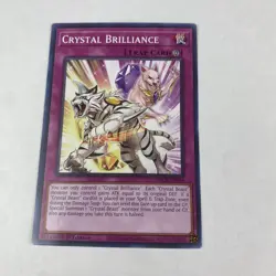 Yugioh Crystal Brilliance SDCB-EN034 Legend Of The Crystal Beast 1st Edition - Image 1