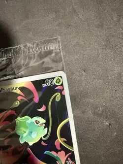 Bulbasaur 133/132 Mega Evolution Box Topper Stamp Stamped Promo Pokemon Card - Image 5
