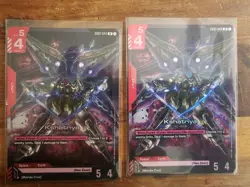 2x Kshatriya (GD01-044) - Newtype Rising #GD01-044 LR - Foil Gundam Card Game - Image 1