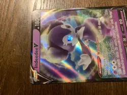 Indeedee V Ultra Rare - 039/072 - Shining Fates Pokemon Card 2021 - Image 3