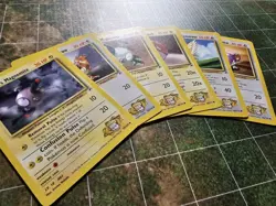LP/NM 6 cards Gym Heroes/Gym Challenge Pokemon TCG Card Lot Lt Surge Vintage - Image 3