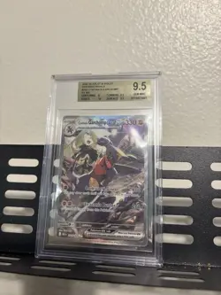 Pokemon TCG Cynthia's Garchomp EX 232 SIR Beckett 9.5 Gem Mint Graded Card - Image 1