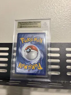 Pokemon TCG Cynthia's Garchomp EX 232 SIR Beckett 9.5 Gem Mint Graded Card - Image 2