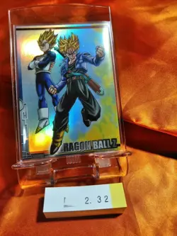 AMADA Dragonball Z Card 2003 Japanese S-25 Vegeta&Trunks Holo Foil 232 - Image 1