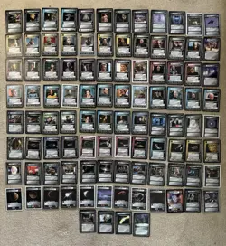 Star Trek CCG 1E Lot of 100 Rare Cards No Duplicates NM Data Geordi Kira - Image 1