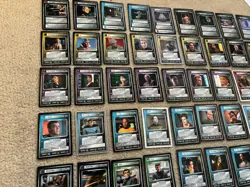 Star Trek CCG 1E Lot of 100 Rare Cards No Duplicates NM Data Geordi Kira - Image 3