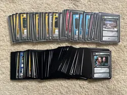 Star Trek CCG Holodeck Adventures HA NEAR COMPLETE SET 129 cards NM - Image 1