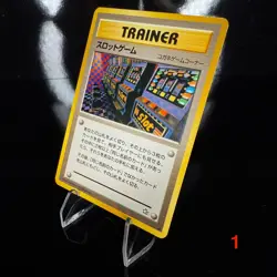 Arcade Game Slot Machine Trainer Regular Japanese (Banned) Pokemon Card - Image 2