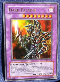 1996 Dark Paladin MFC-105 Ultra Rare LP Yu-Gi-Oh Card - EX- - Image 1