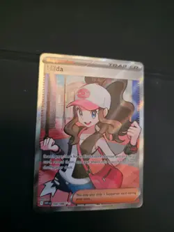 Hilda 164/086 Full Art Ultra Rare SV: White Flare Pokemon TCG Trainer Card - Image 1