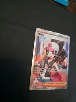Hilda 164/086 Full Art Ultra Rare SV: White Flare Pokemon TCG Trainer Card - Image 2