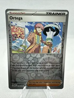 Ortega 190/197 REVERSE HOLO - Obsidian Flames - Pokemon TCG Card - NM/M - Image 1