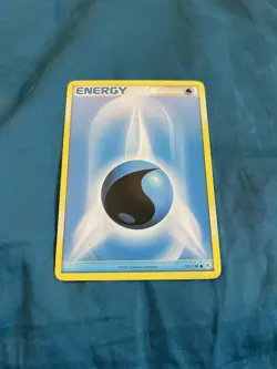 Pokemon Diamond & Pearl Water Energy Card - Image 1