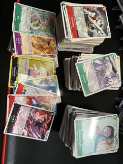 One Piece TCG Card Bulk Lot Non-Foil - Image 1