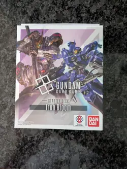 GUNDAM CARD GAME Starter Deck Iron Bloom ST05 Box English (New in Box) - Image 1